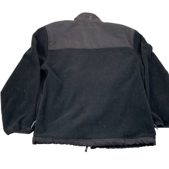 Izod Mens Jacket Large PerformX Black Full-Zip100% Polyester Outdoors Colorblock - Picture 2 of 7